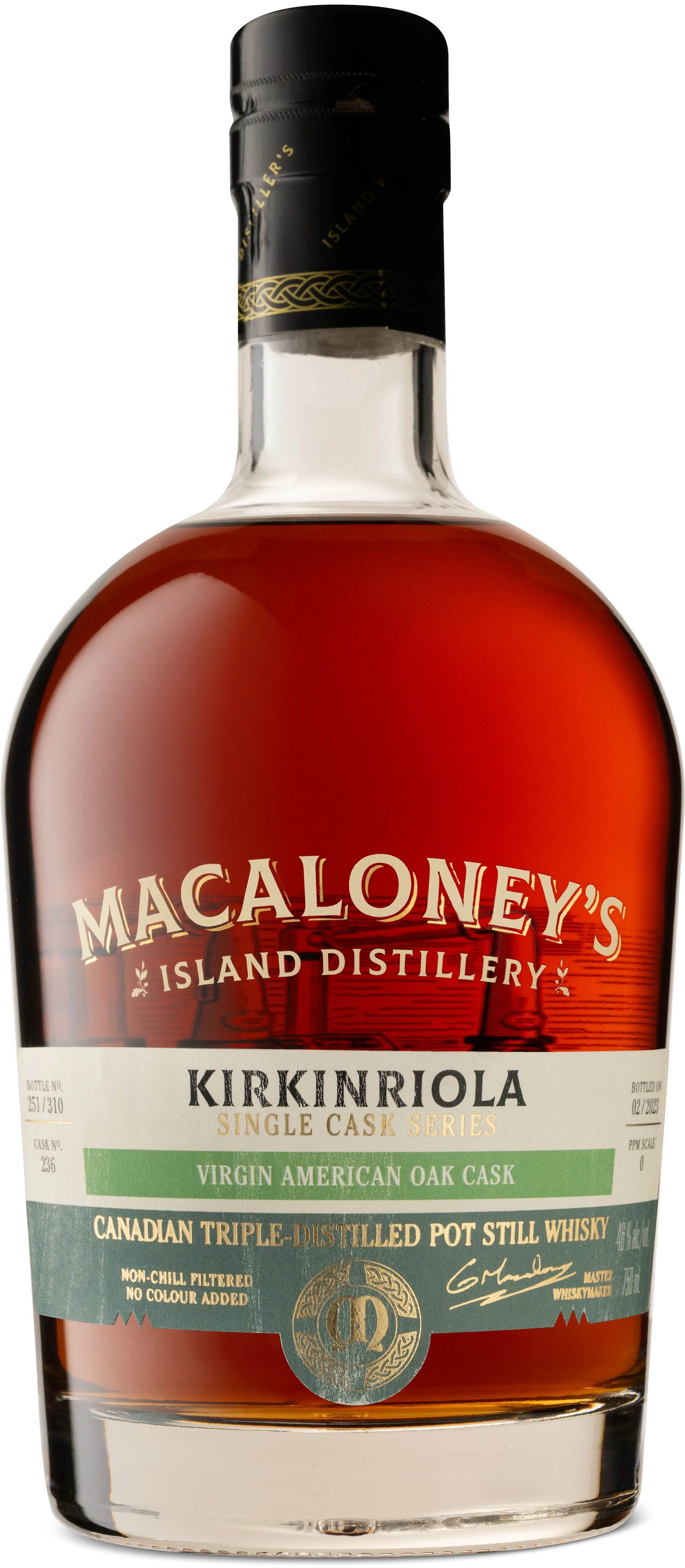 Kirkinriola Virgin American Oak Cask