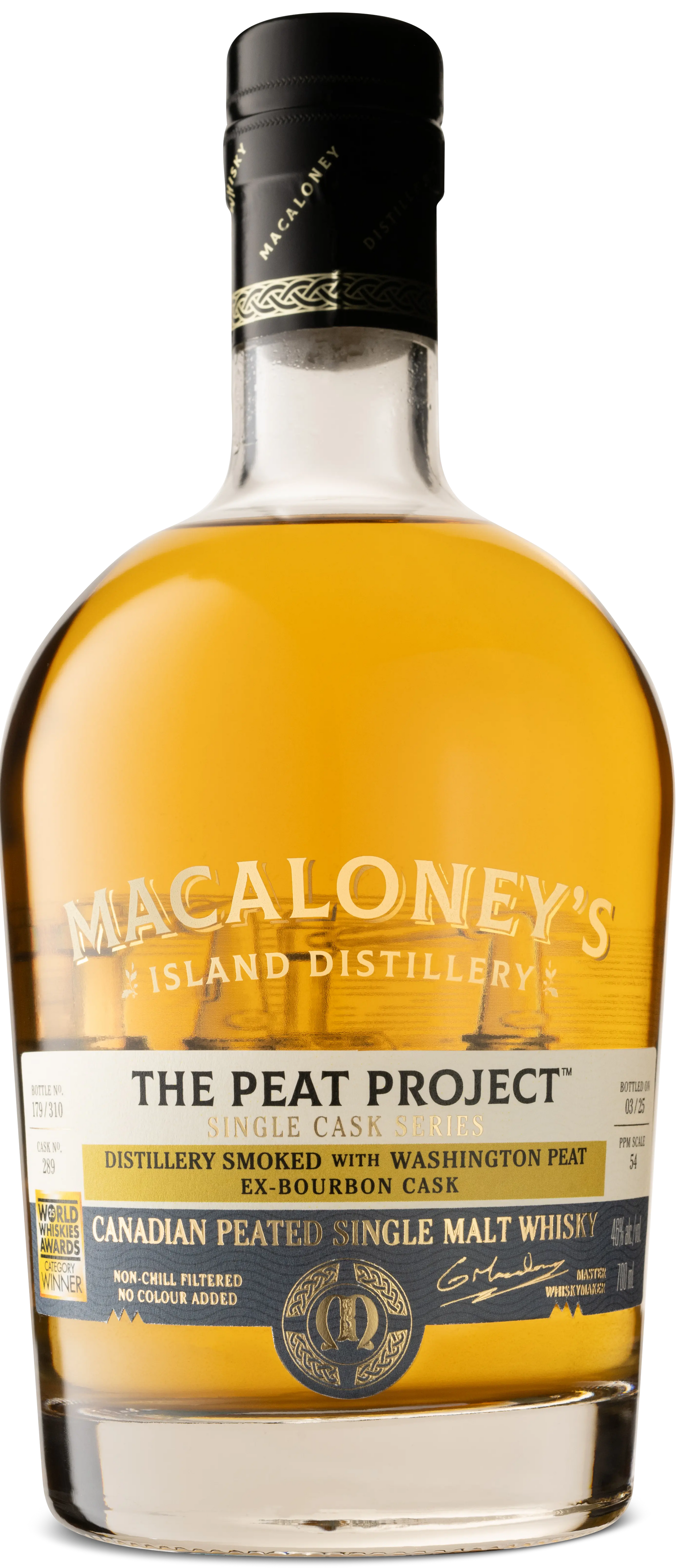 Peat Project Washington Ex-Bourbon Cask