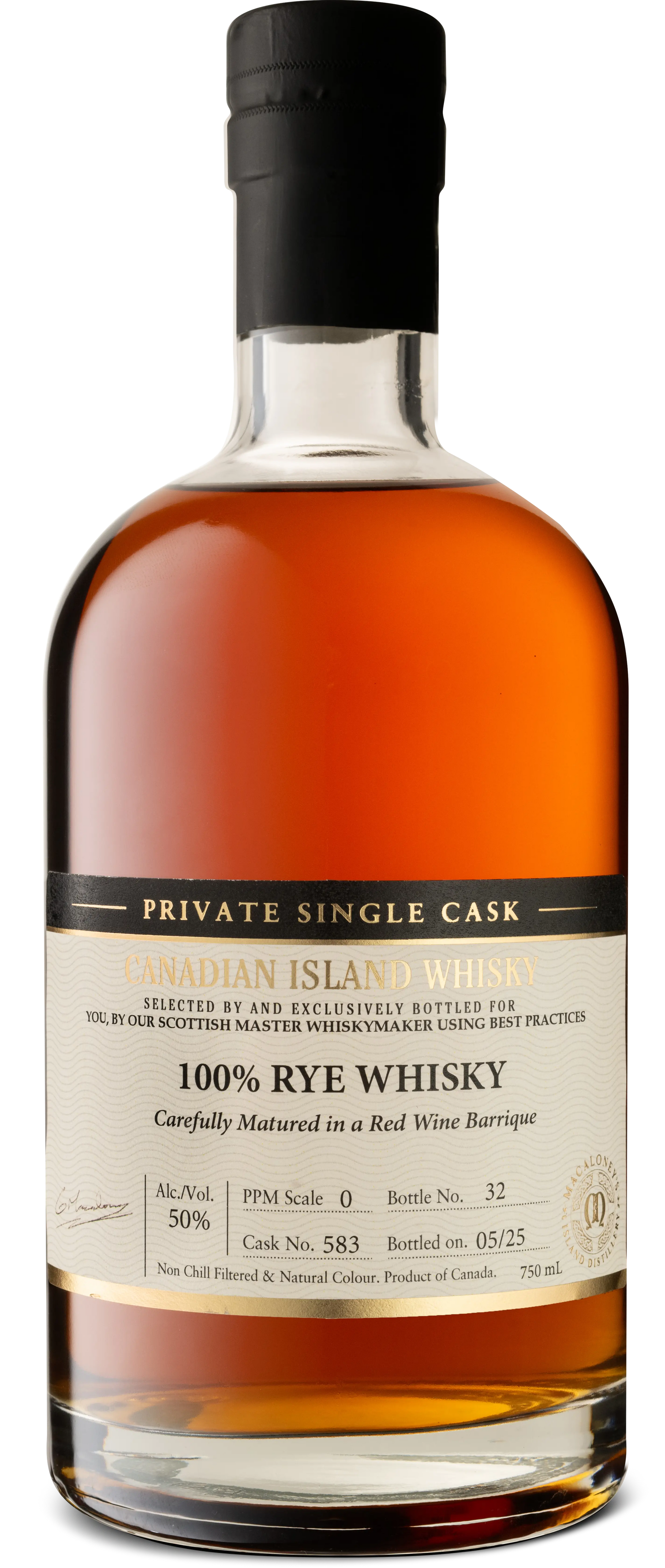 100% Rye Whisky